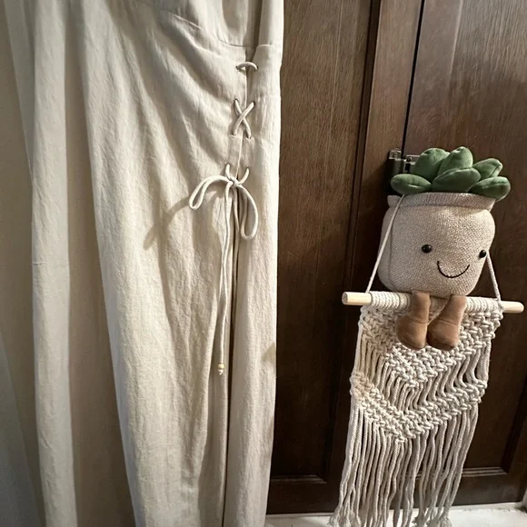 NWT Free People Size S- Francesca midi dress in ivory - Picture 7 of 11